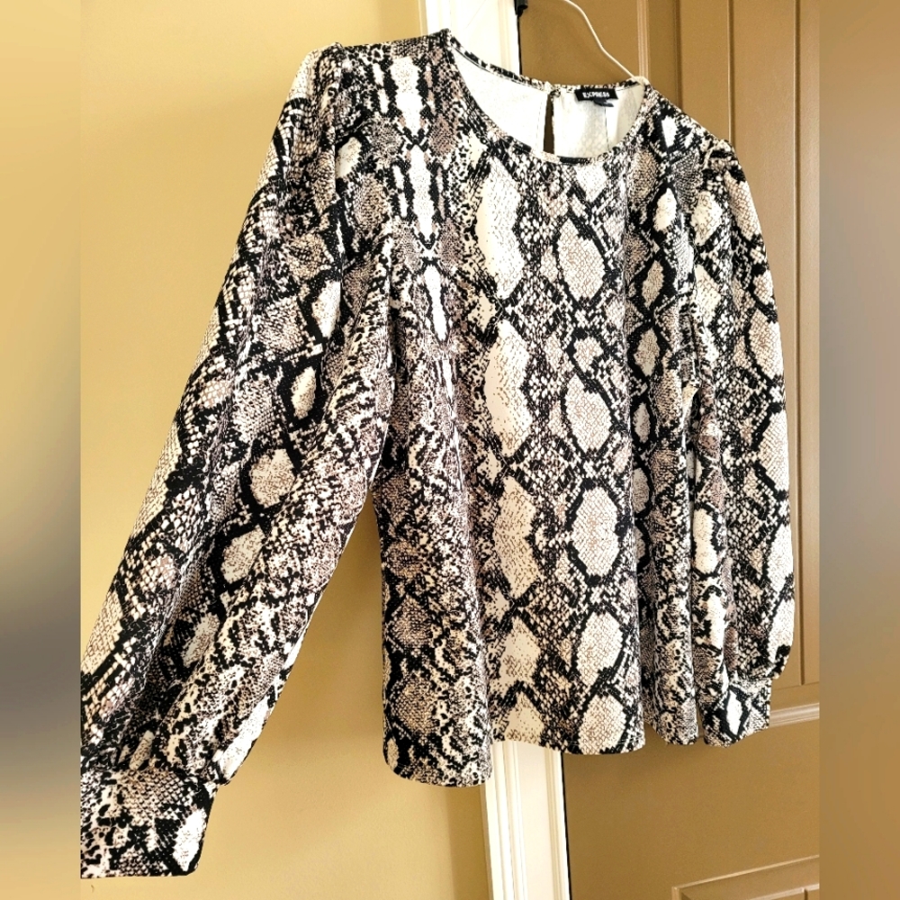 Express SnakeskinTop